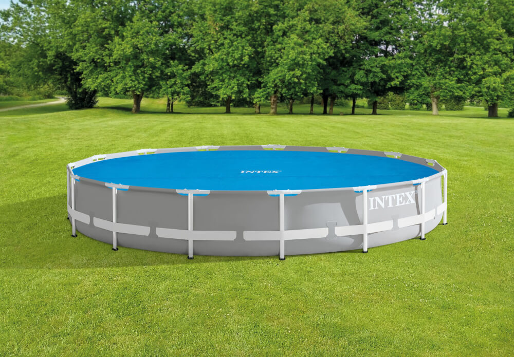 Intex Solarabdeckplane für Easy & Frame Pool # 457cm, Fertigungsmaß: ca. # 448cm