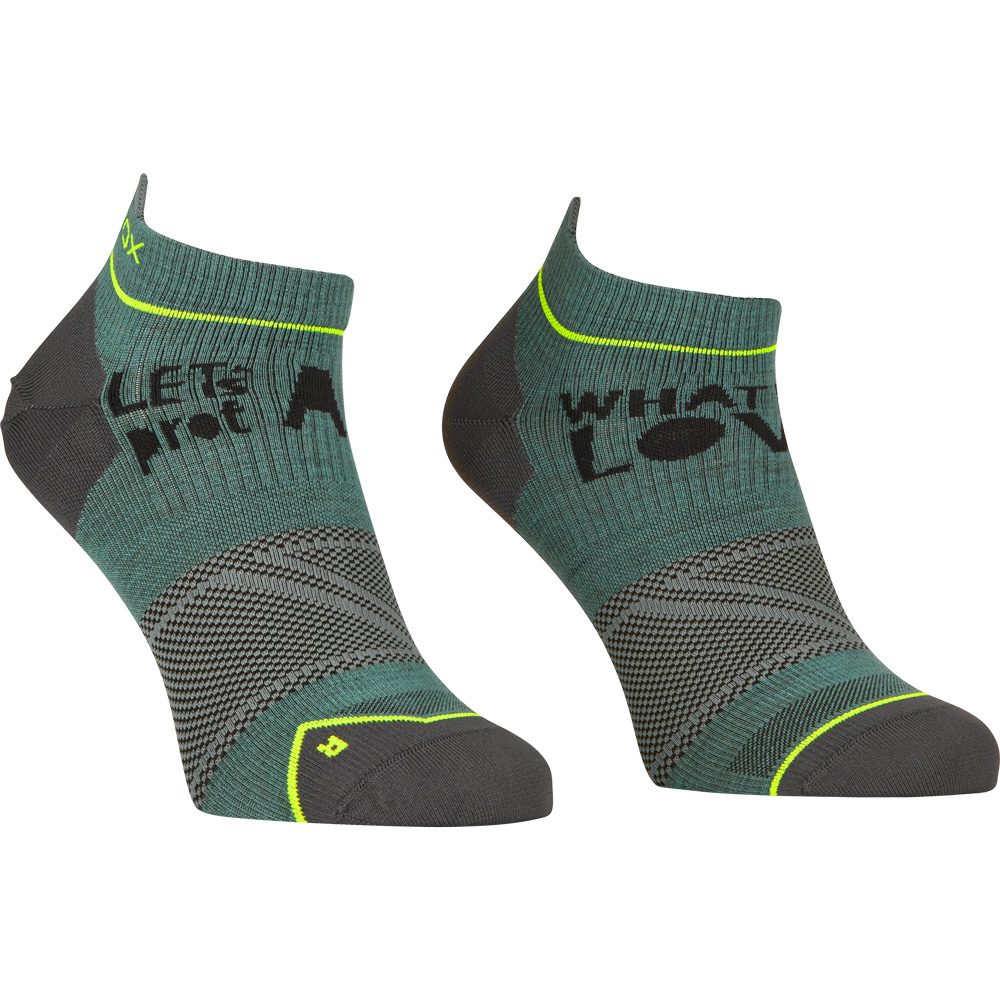 ORTOVOX Alpine Light Low Socken Herren arctic grey