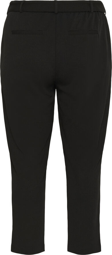 Kaffe Curve KCathena Cropped Belt Pants Black deep