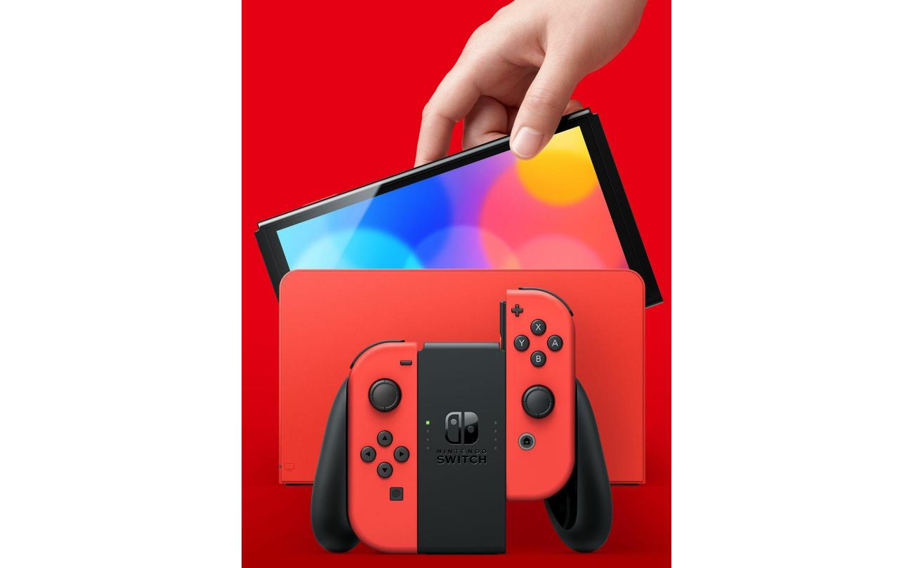 Nintendo Switch Console OLED Mario Red Edition