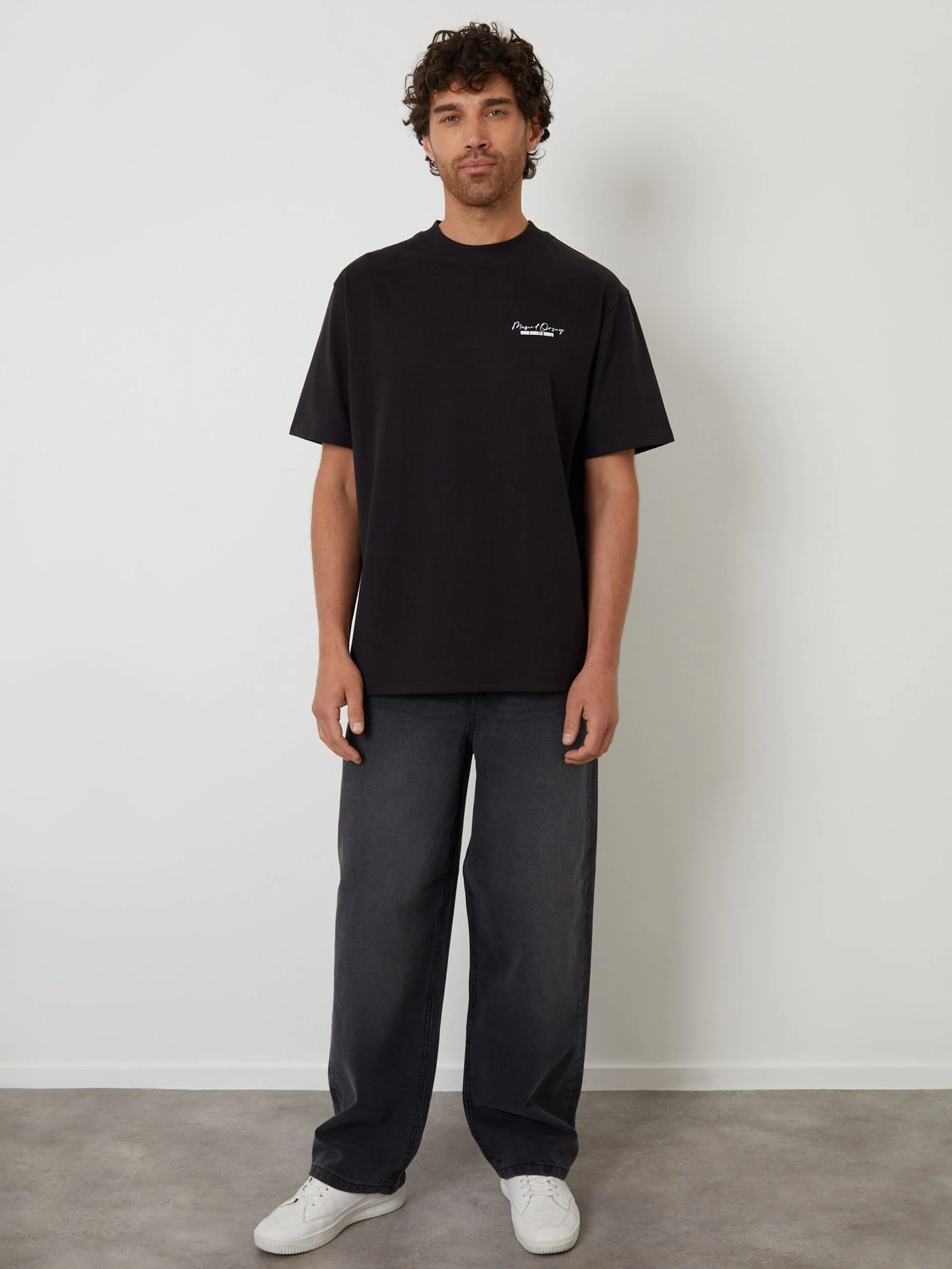 Grijs - Threadbare Baggy Fit Jeans