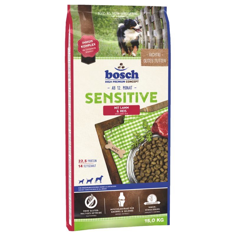 bosch Sensitive, agneau & riz