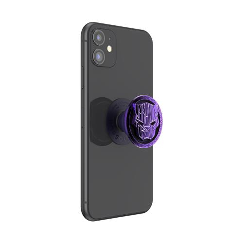 PopGrip Premium Finger Griff Halterung (Austauschbarer Top) für Smartphones / Tablets (113030) - Marvel Wakanda Forever