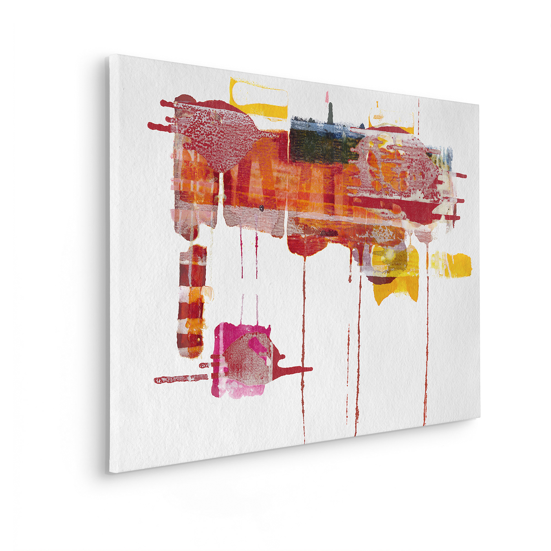Keilrahmenbild RUBY RED - bunt - 60x90 cm