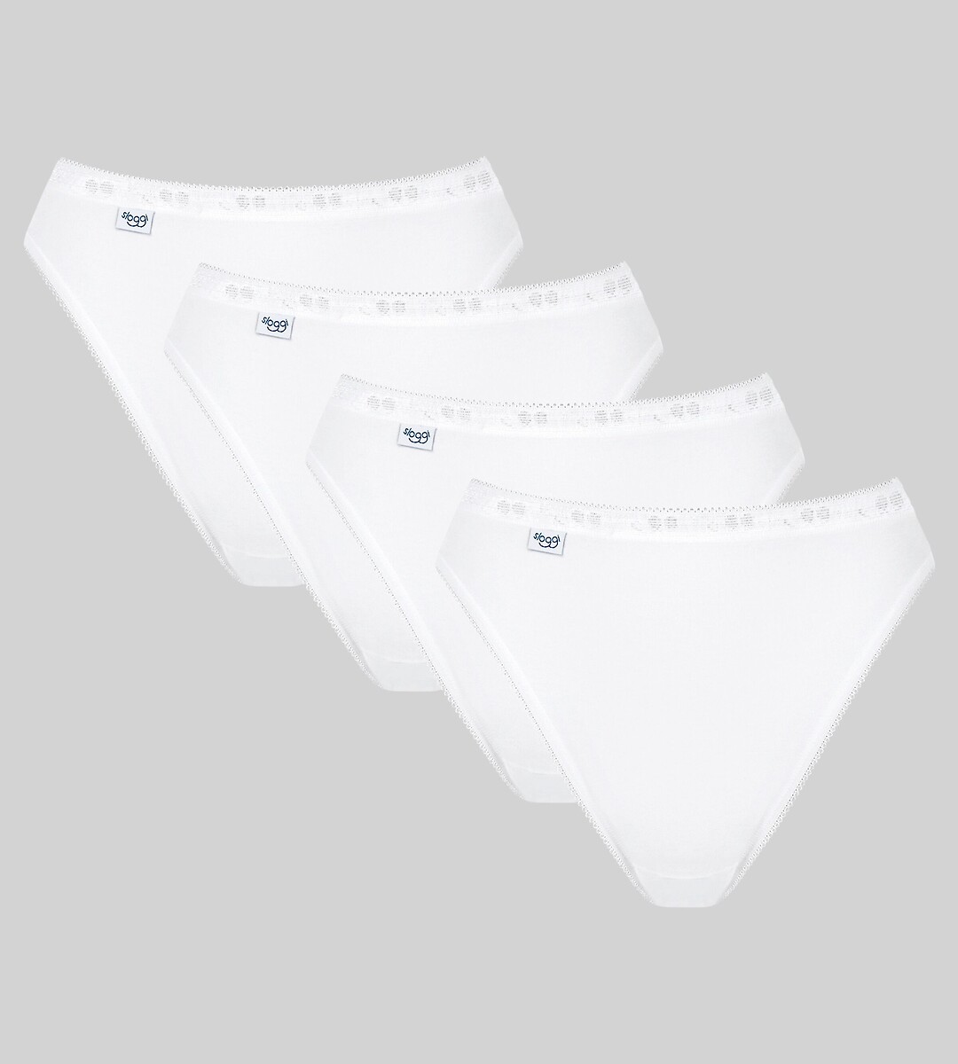 SLOGGI<br>Cuecas recortadas Basic + (conjunto de 4)