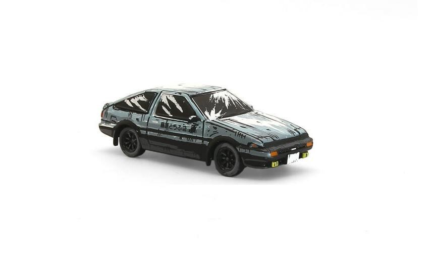 Initial-D Comic Edition 3 Cars Set, 1:64Detailgetreues Modellauto für Sammler im Massstab 1:64