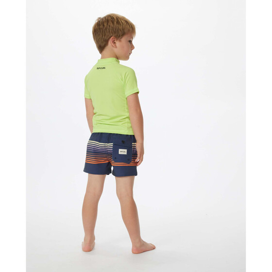 Rip Curl Brand Wave Upf S/S-Boy Lime Kid SU24