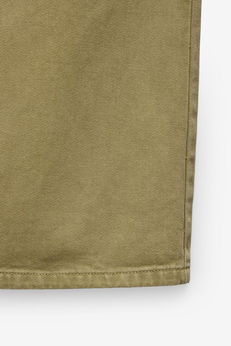 CALÇAS EM SARJA GARMENT DYE