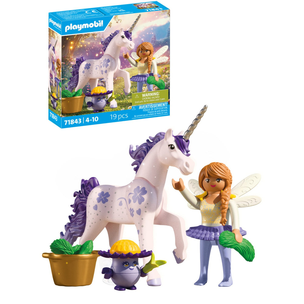 Køb Playmobil® Collectible Unicorn: Lucky Lavender With Fe