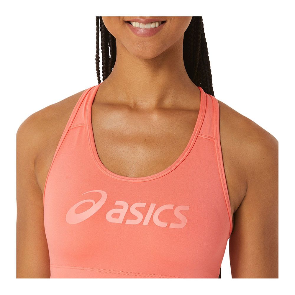 Asics CORE - Brassière Femme papaya/guava