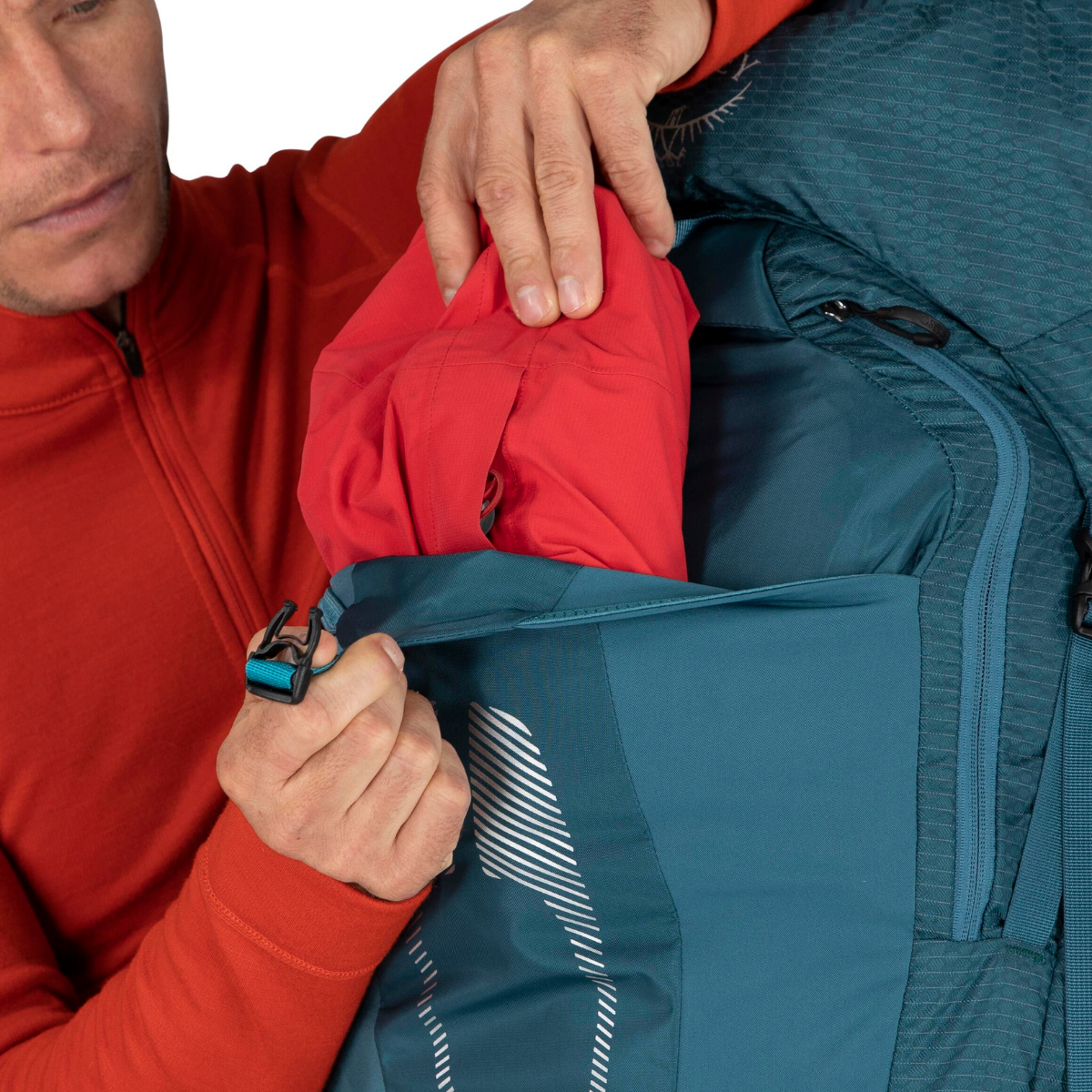 Osprey Atmos AG 65 L vandrerygsæk, herre (Venturi Blue) - Spejder Sport