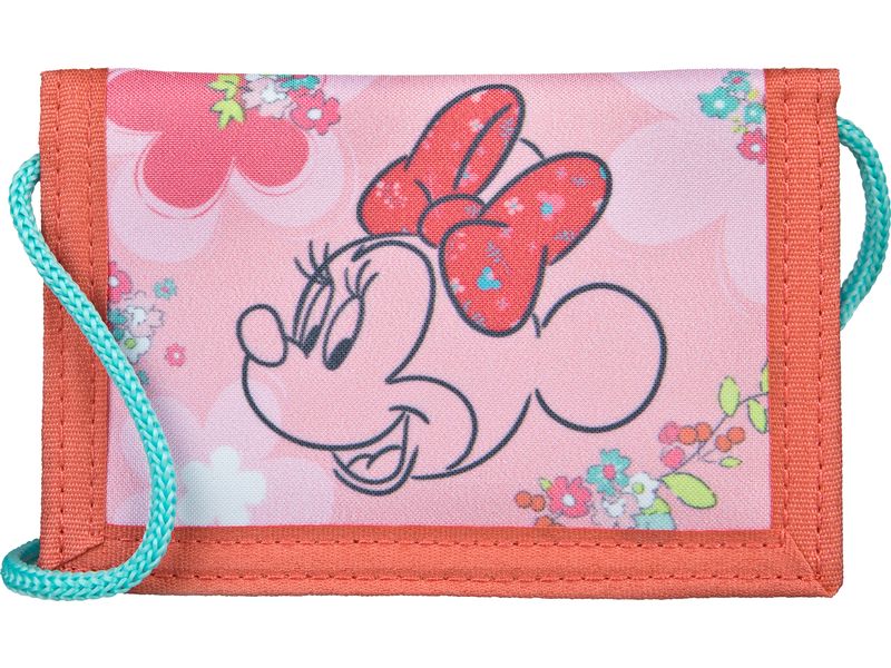 Undercover Portemonnaie Disney Minnie Mouse 13 cm x 8 cm Geldbeutel mit Umhängeschnur