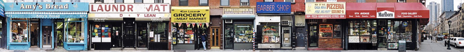 9th Ave. b/t W 46th & W 47th, Hell´s Kitchen by James & Karla Murray - Limited Edition. Edition of: 100. Signed.