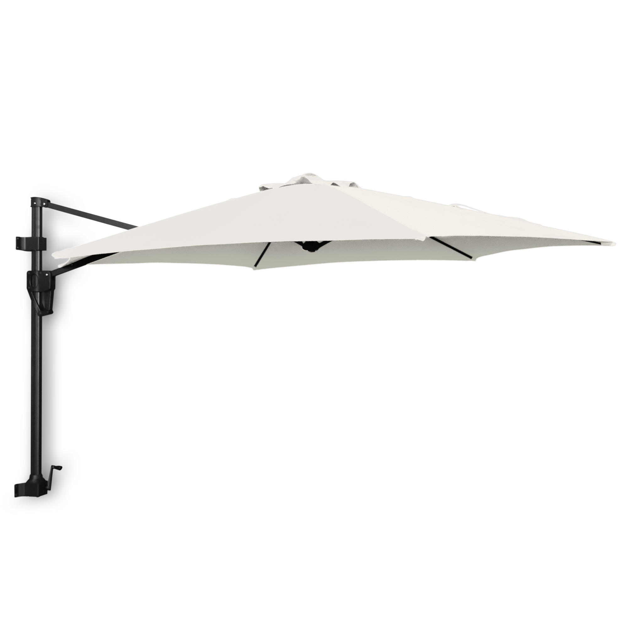 Sonnenschirm 'Trevor' zur Wandbefestigung, beige, L 300 cm, B 250 cm, H 231 cm günstig bestellen
