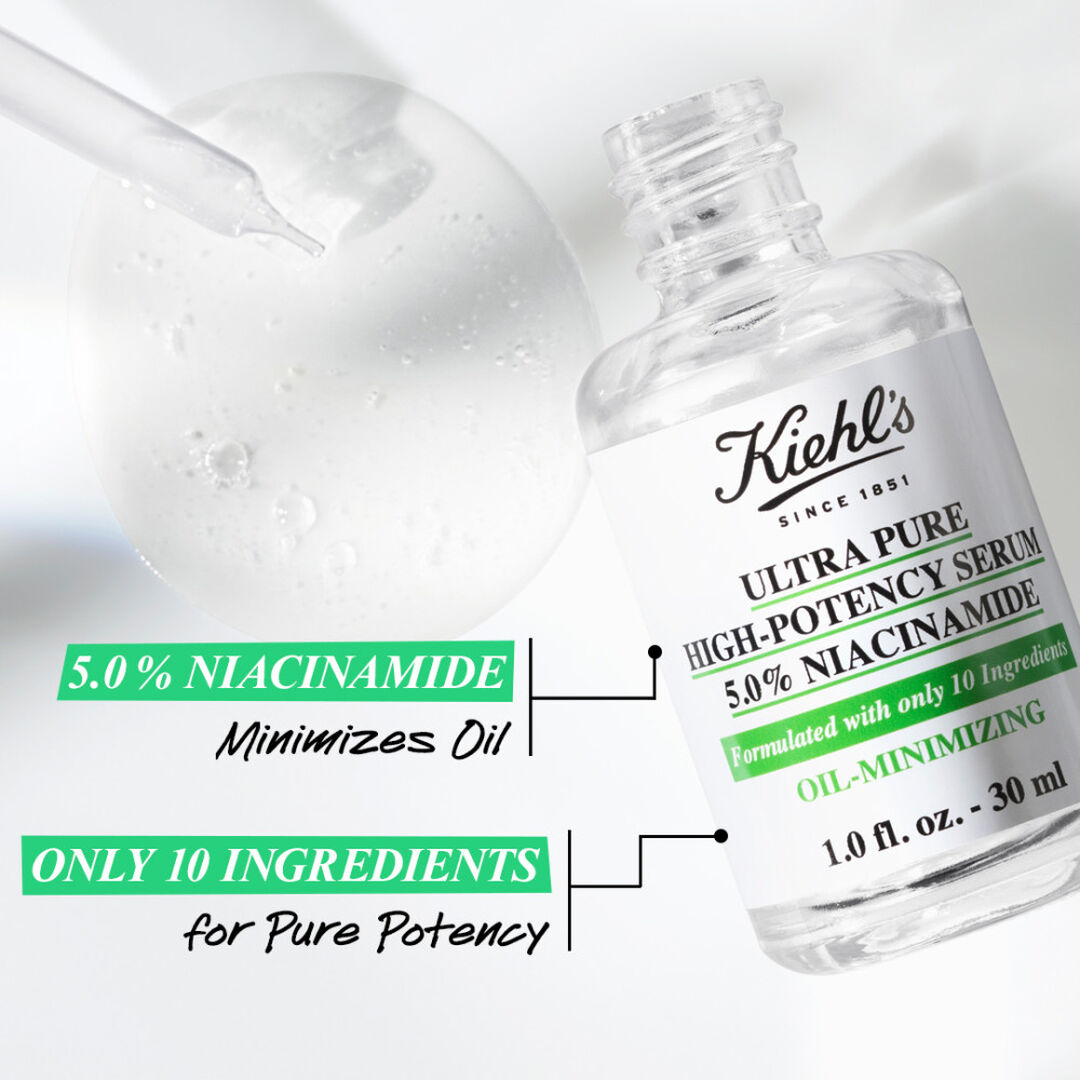 KIEHL'S Pure Serums Ultra Pure High-Potency Serum 5.0% Niacinamide - 30ml