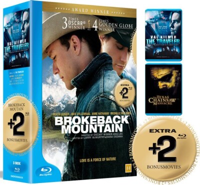 Brokeback Mountain / The Traveler / The Texas Chainsaw Massacre - Blu-Ray