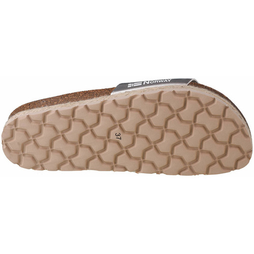 Geographical Norway - Sandalias Baja Verano Plata
