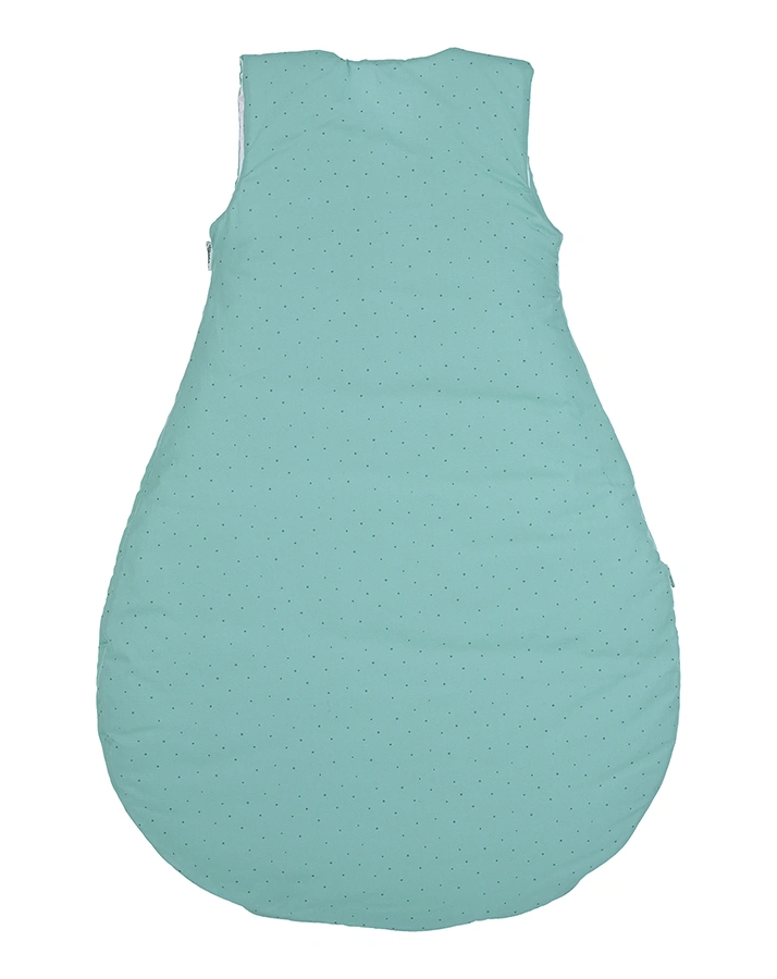 Funktions-Schlafsack BÄR BEN gepunktet in grün