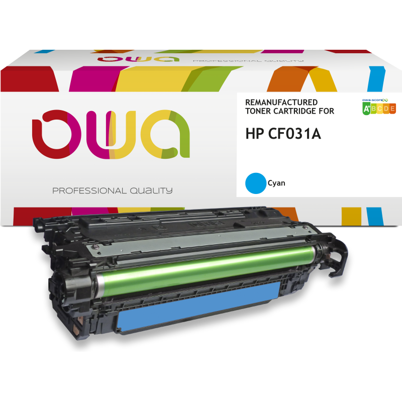 Toner remanufacturé OWA - standard - pour HP CF031A