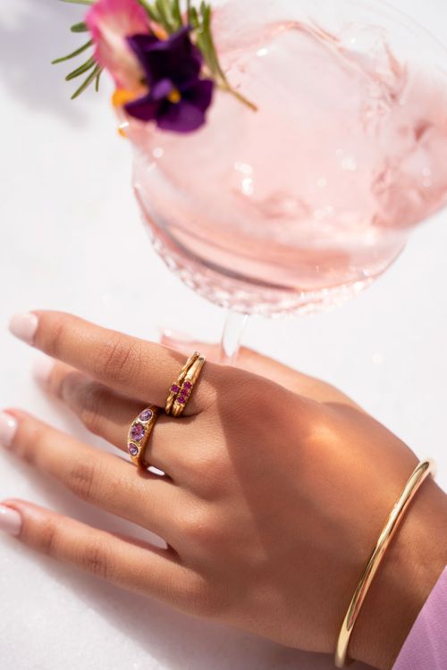 Triple very berry ring
