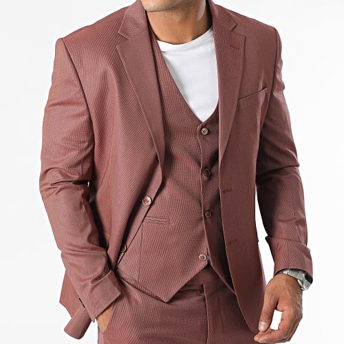 Costume 3 Pièces Marron