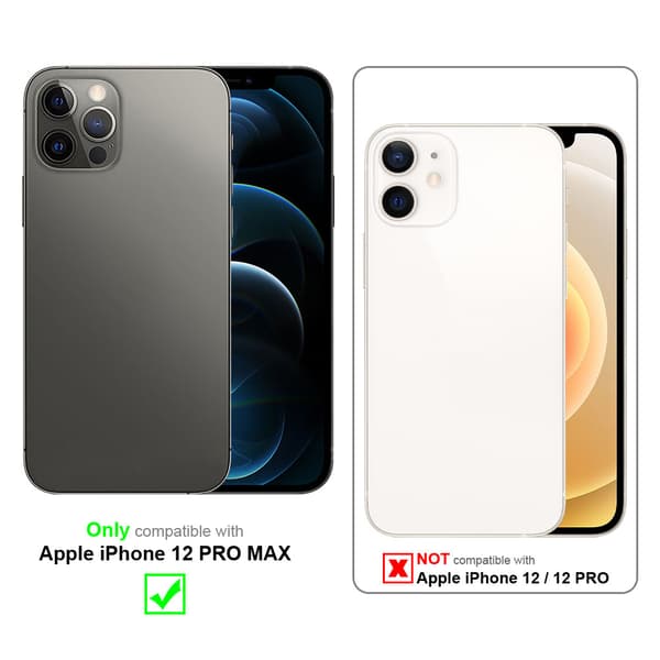 iPhone 12 PRO MAX Deksel kompatibel med Magsafe