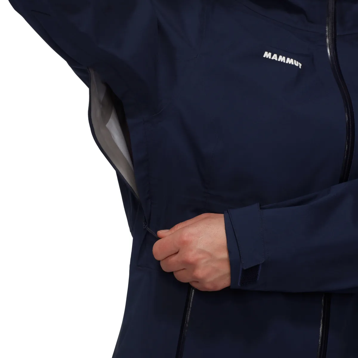 Mammut Linard Guide Hs Hooded Jacket Women Marine