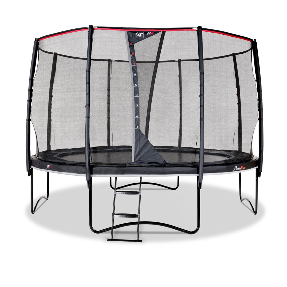 EXIT - PeakPro Trampolin 366 cm - Sort