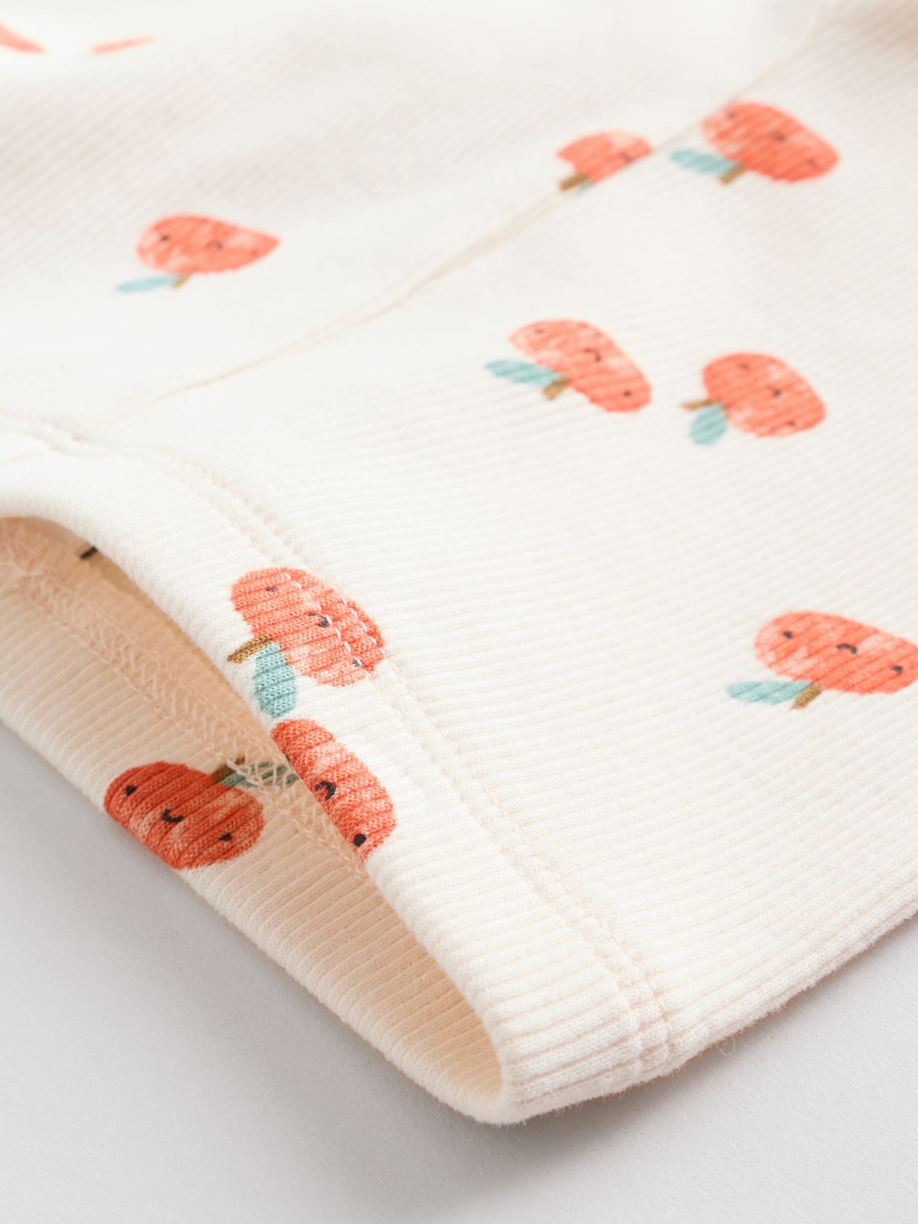 Green/Neutral Autumnal Print - Top en Leggings 6 -delige Baby Set (0mnd-2jr)