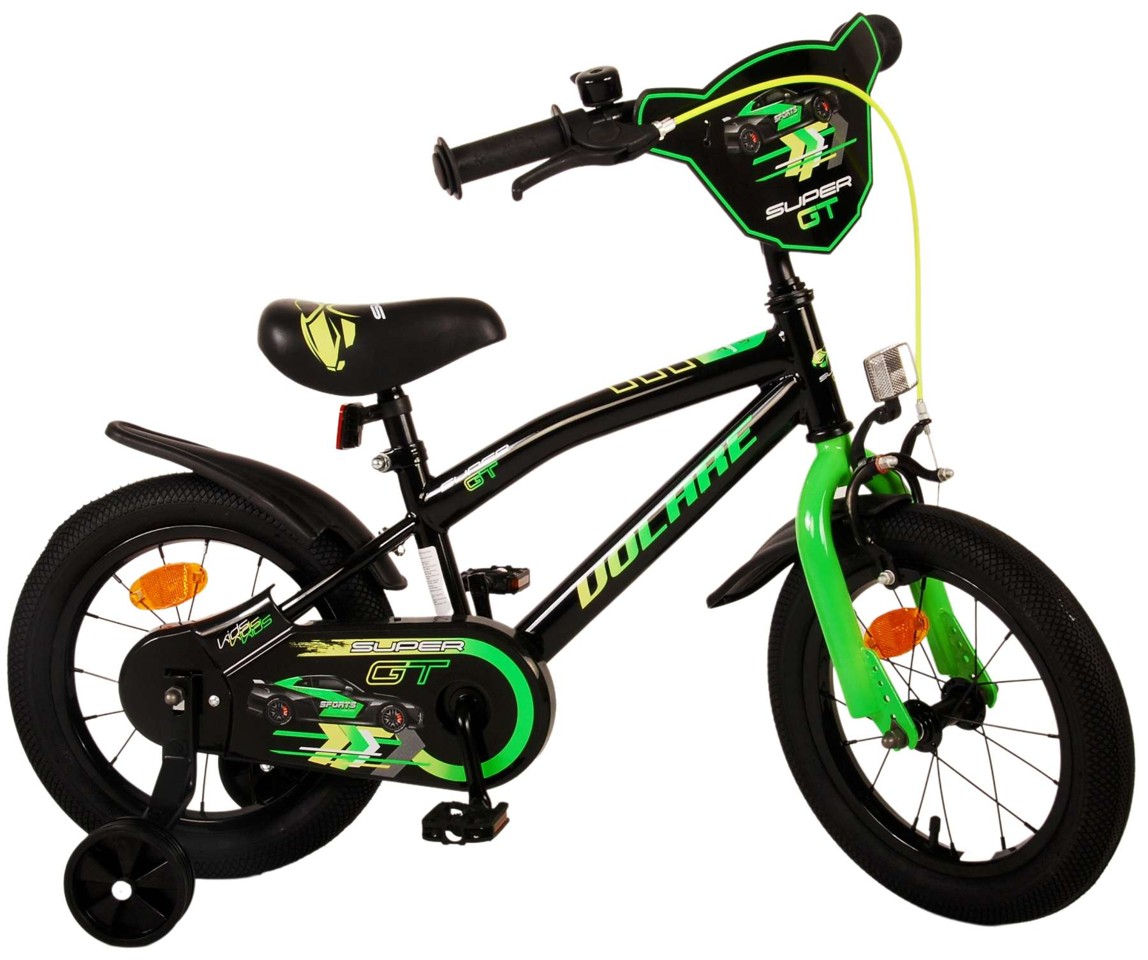 Volare - Børnecykel 14'' - Super GT Grøn
