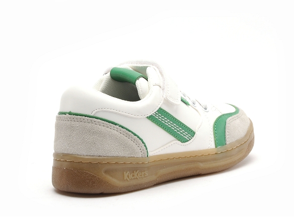 Kickers basses enfant kouic blanc