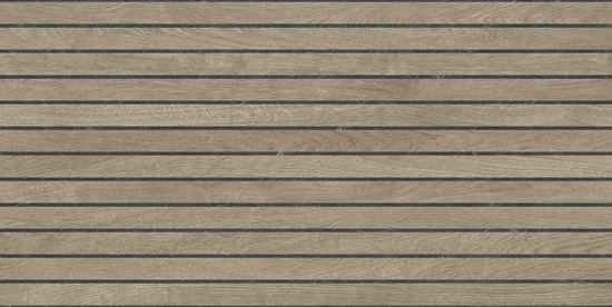 Valence Madeira wandtegel 60x120cm eiken met zwarte voeg gerectificeerd