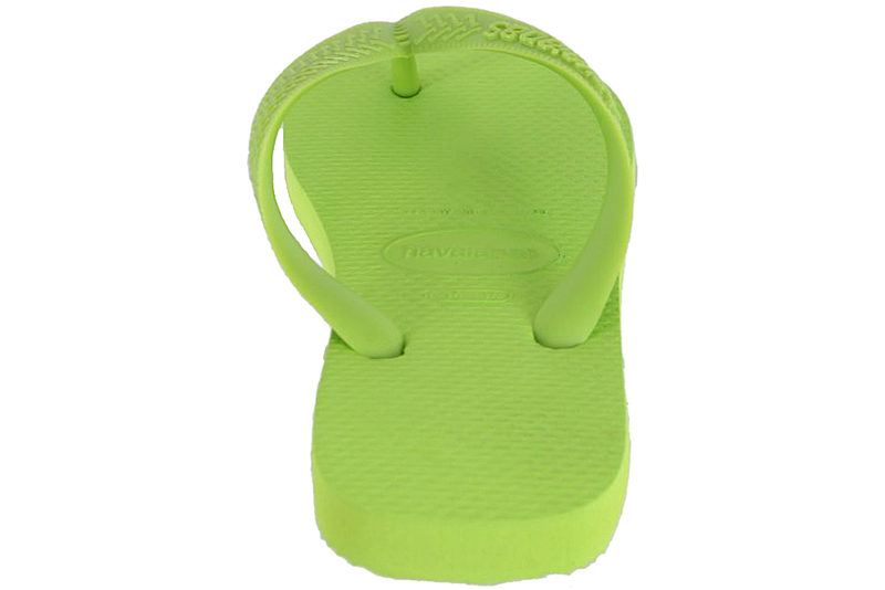 HAVAIANAS TOP KLIPKLAPPER I LEMON GRØNT GUMMI