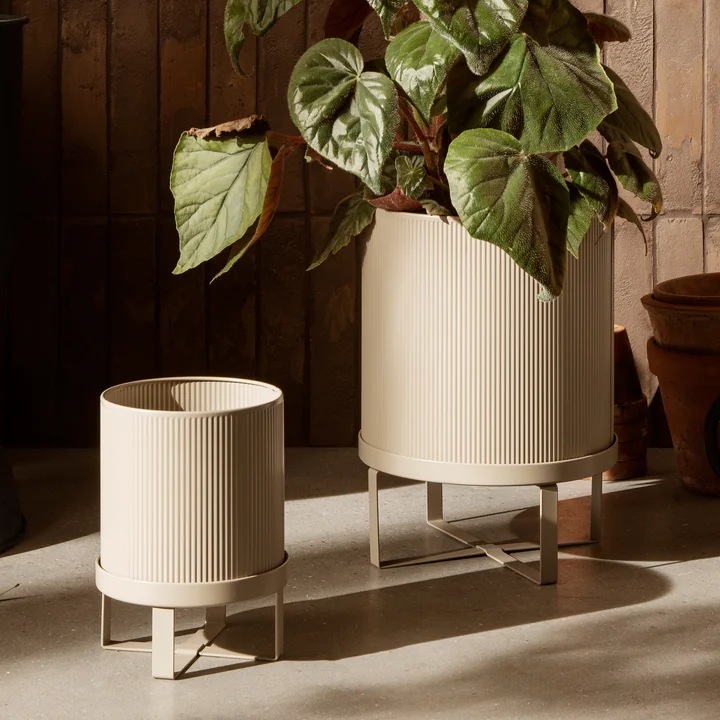 Ferm Living - Bau Pflanztopf, Ø 18 x H 24 cm, cashmere