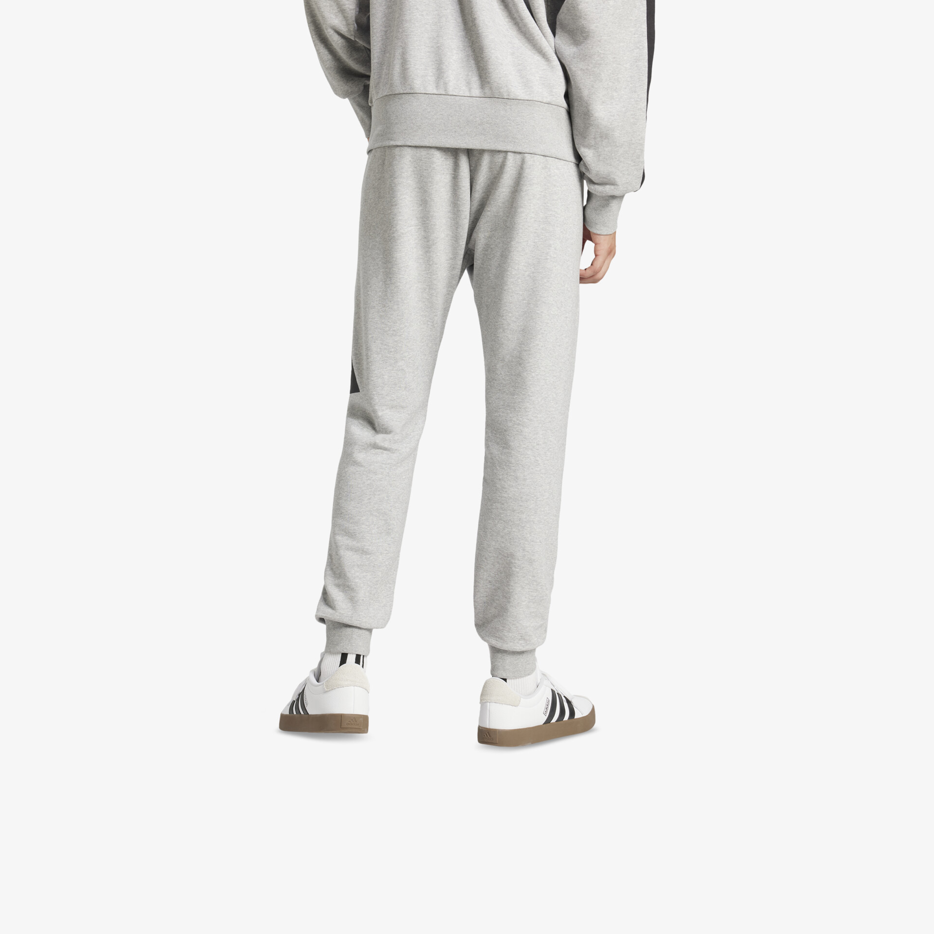 adidas Essentials Big Logo French Terry Herren Hosen grau