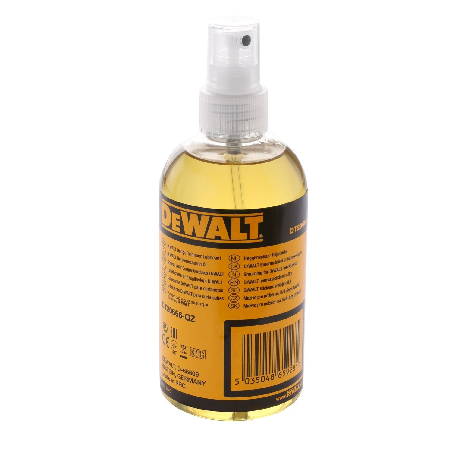 DeWALT DT20666 Oliespray voor Heggenscharen 300ml