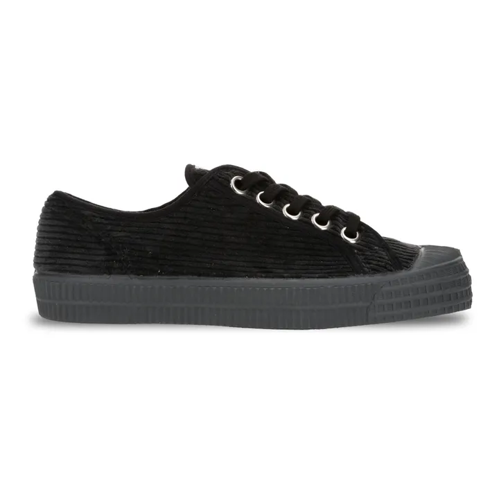 Novesta Baskets Lacets Star Master Corduroy Velours | Noir