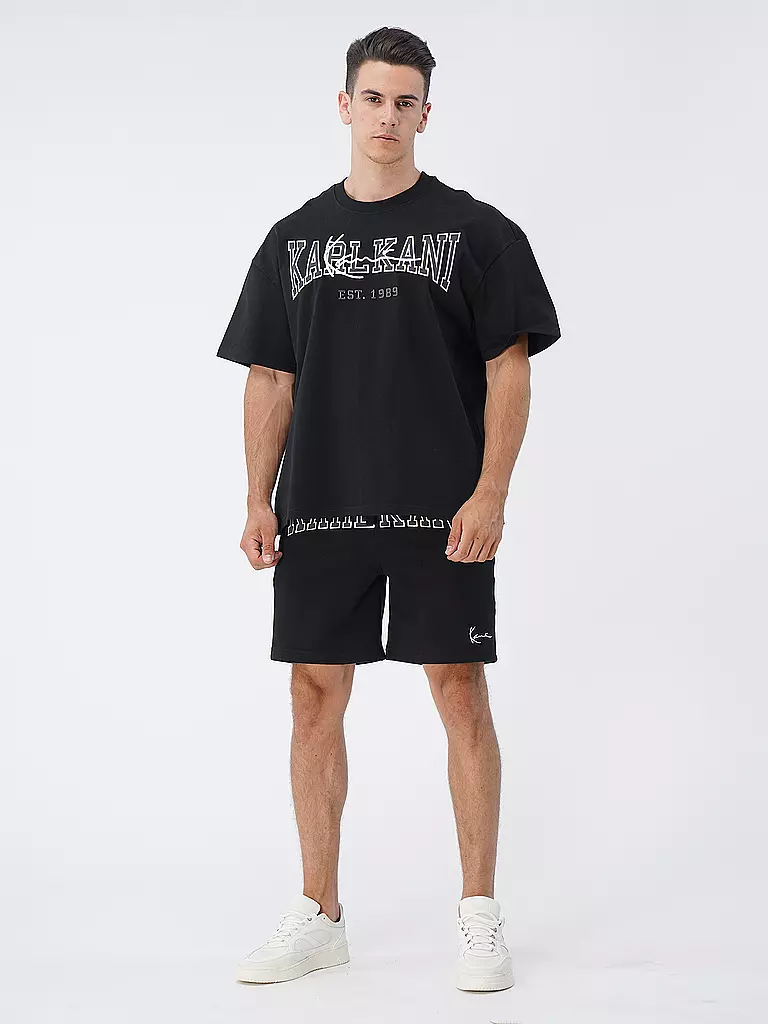 KARL KANI T-Shirt  schwarz