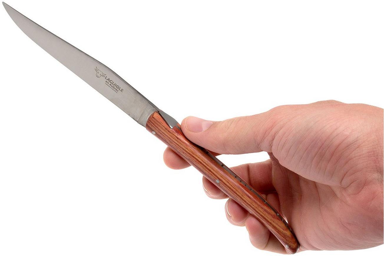 Laguiole en Aubrac Quotidien steakmesset 6-delig French woods, 6MC99QFIH
