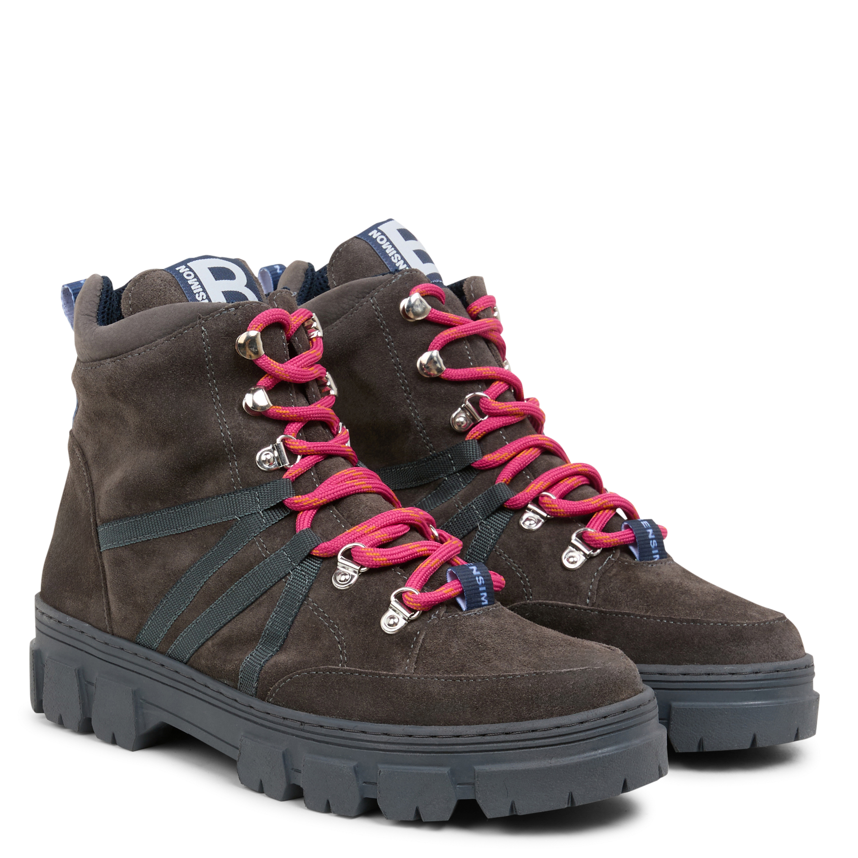 Boots en cuir | Gris