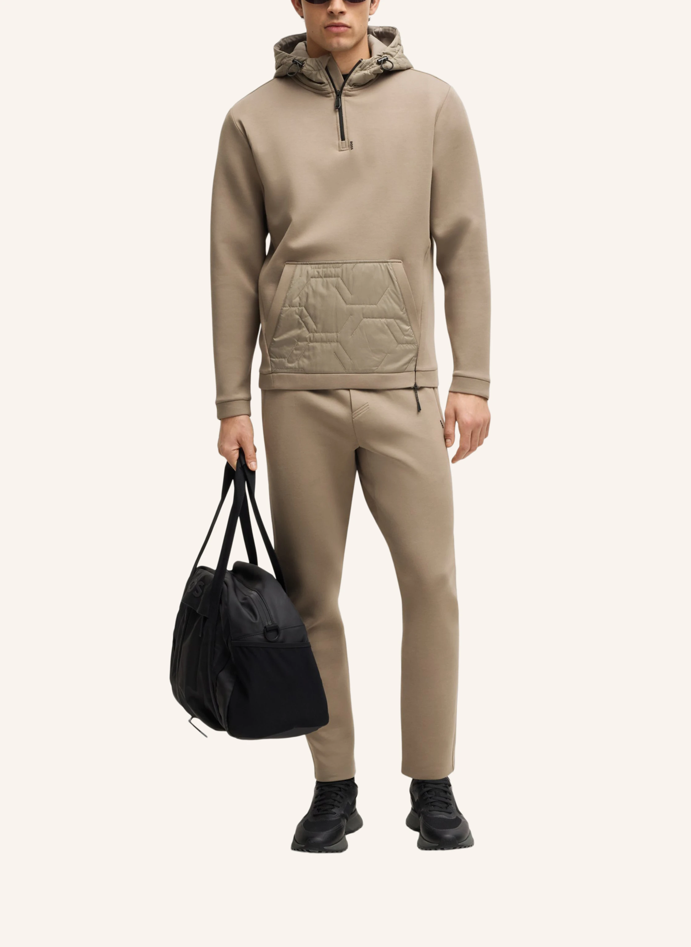 BOSS Sweatshirt SANOK TECH HYBRID Regular Fit