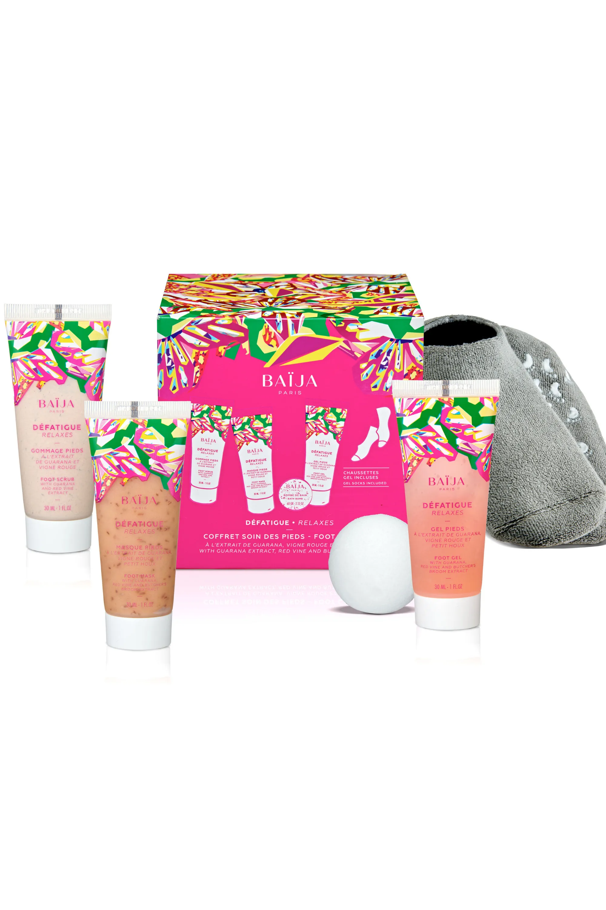 Baïja Coffret soins pieds défatigant