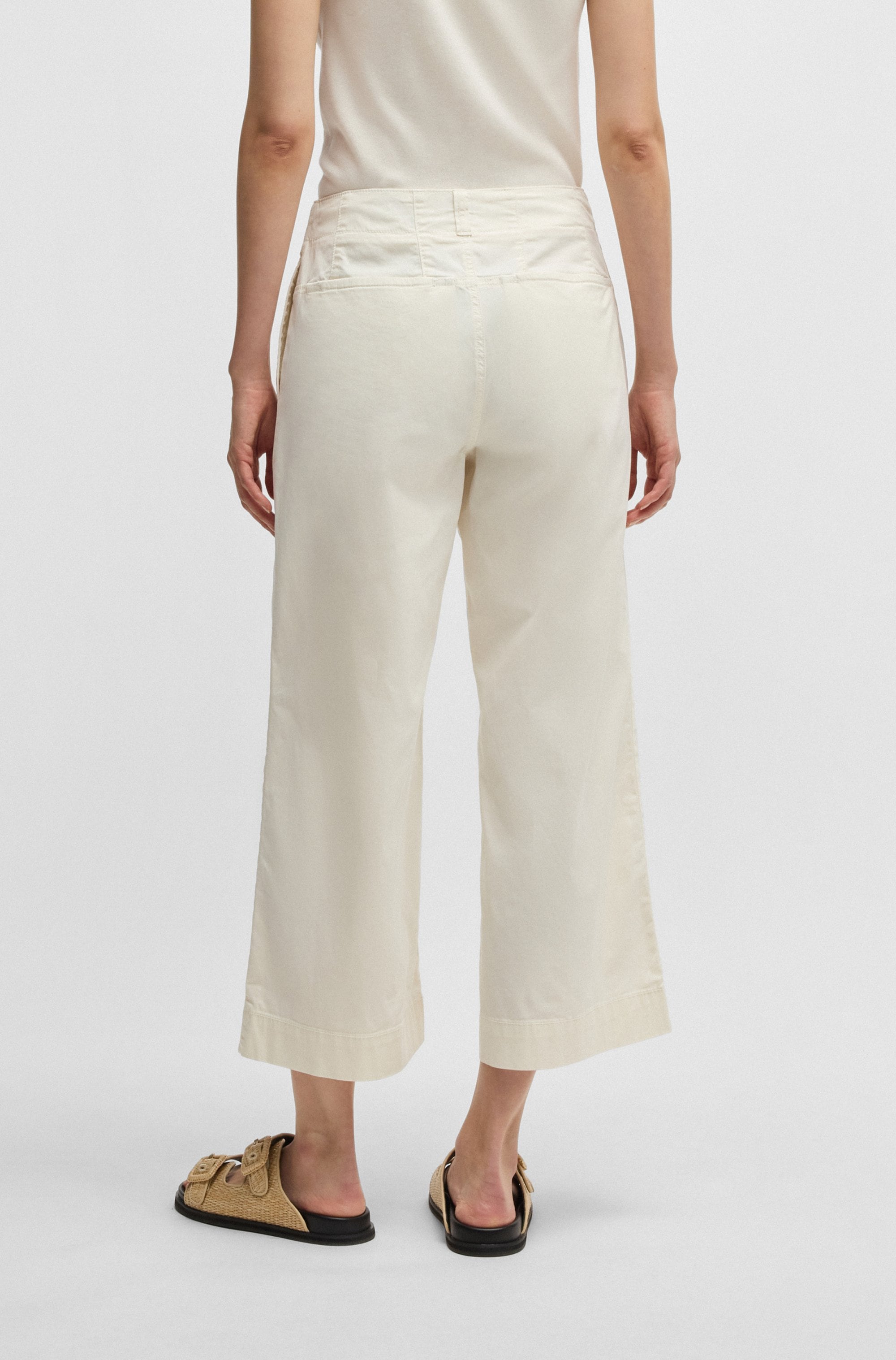 BOSS ORANGE Culotte »Tahiana Premium Damenmode«  in weiter Beinform