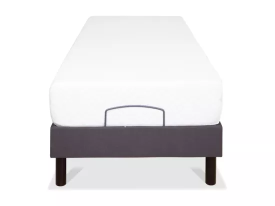 BELLECOUR LITERIE | Ensemble ATHENA 70x200 cm | Sommier électrique + Matelas Mémoire de forme