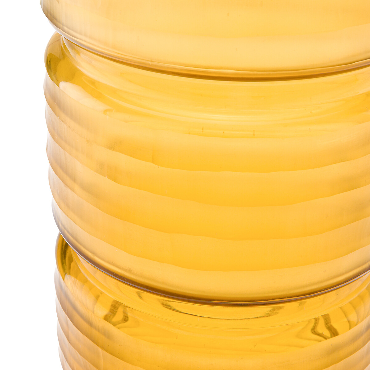 AM.PM<br>Vaso de vidro amarelo transparente, Sunira