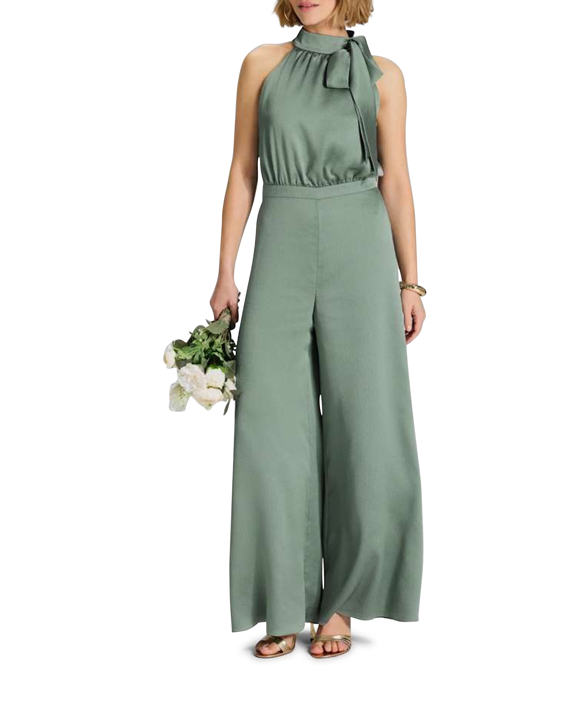 Swing dames jumpsuit groen