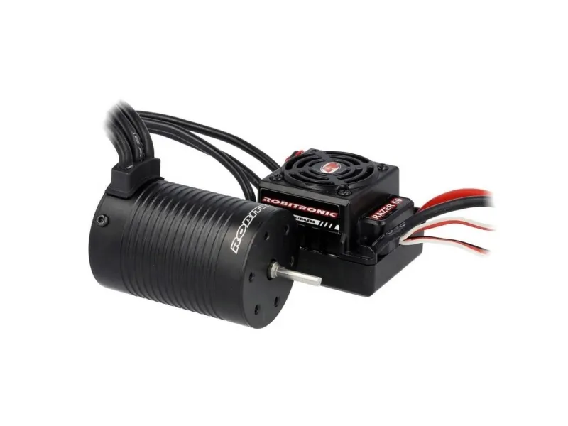 Robitronic Razer ten 3652 3250 KV R01251 Bilmodel brushless-motorsæt 1:10