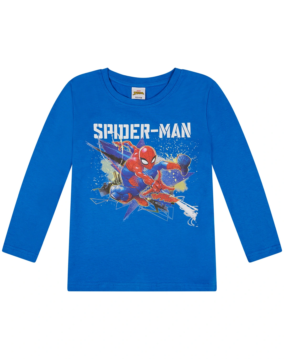 Langarmshirt SPIDERMAN in strong blue