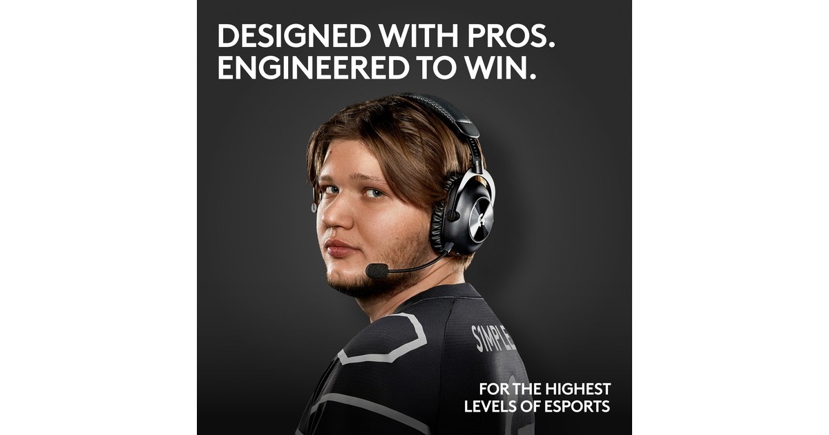 Logitech GPRO X 2 LIGHTSPEED Wireless over-ear gaming headset  (Zwart, Pc, PlayStation 5, PlayStation 4, Nintendo Switch)