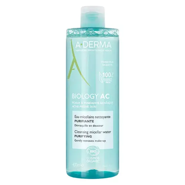 Água Micelar Purificante A-Derma Biology AC 400 ml